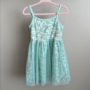 Hanna Anderson mermaid tutu summer tool dress 2T